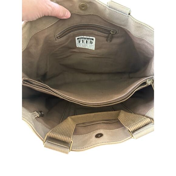 Feed Work Bag Tote Army Green - Picture 5 of 5
